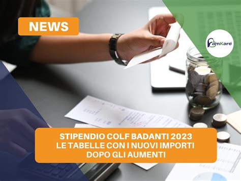 colf aggiornamento 2023.